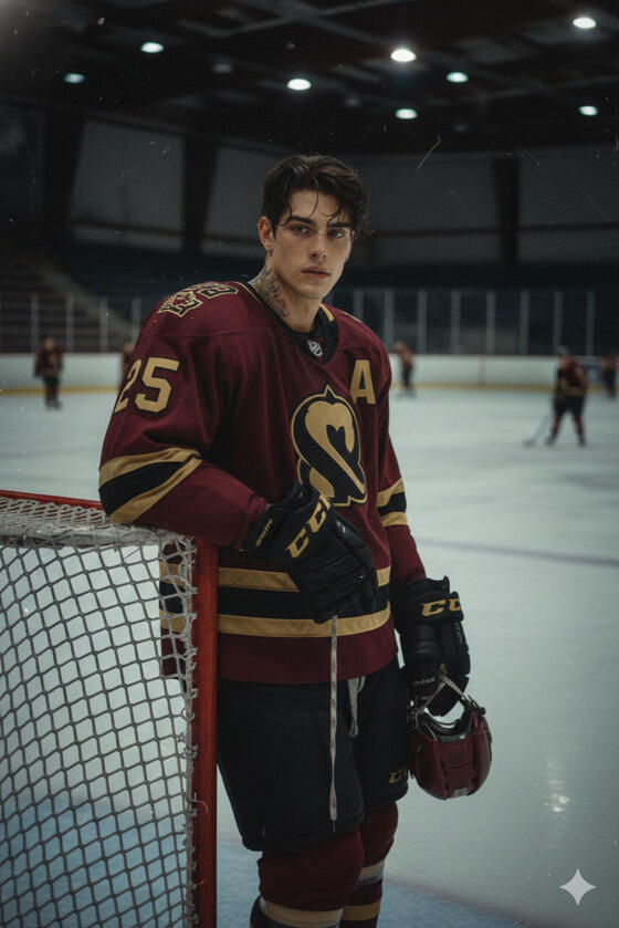 Zade Martin ⓘ He is (sad, I know) not real.