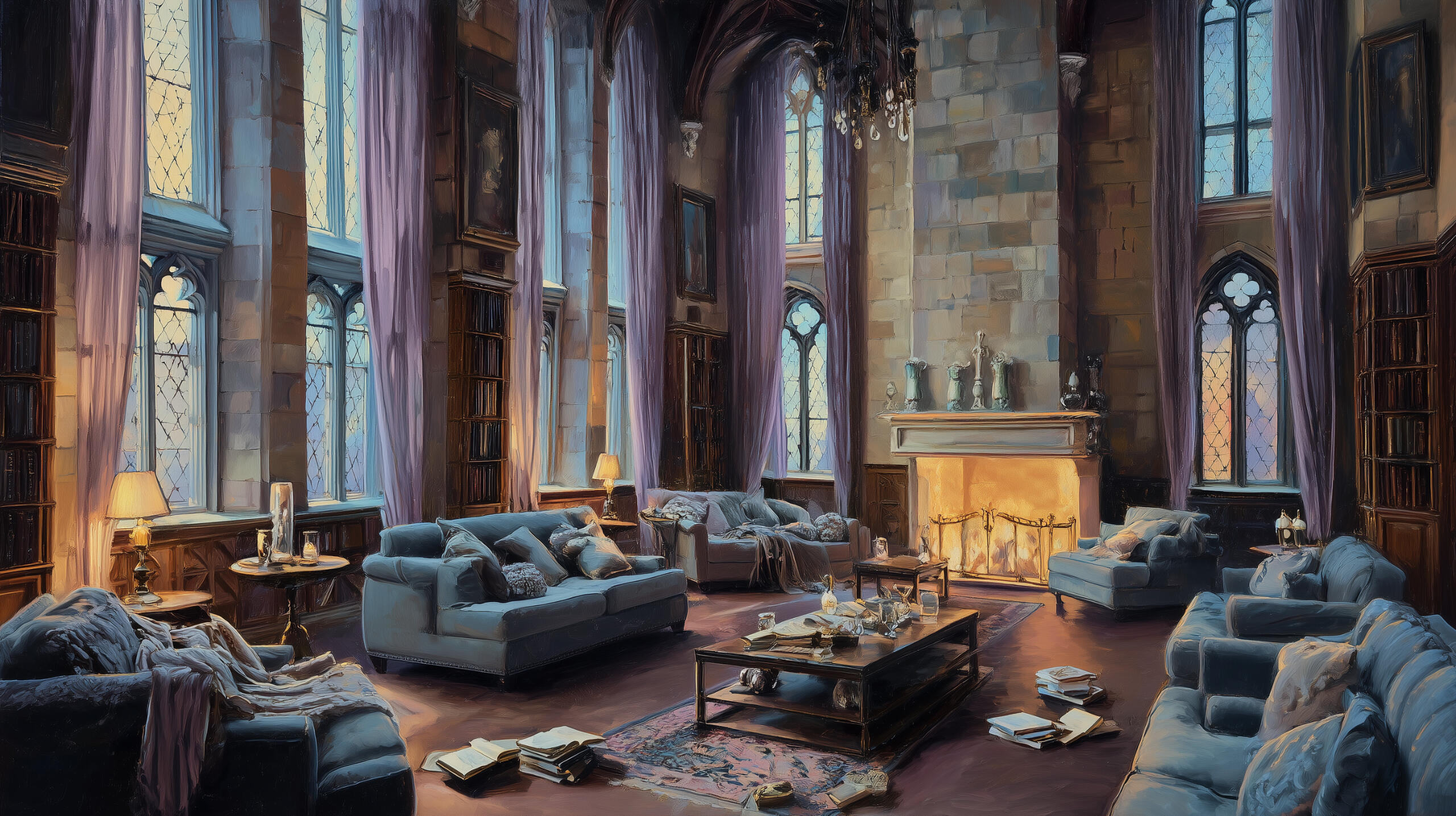 Maison Solenne Student Lounge. Source: Midjourney
