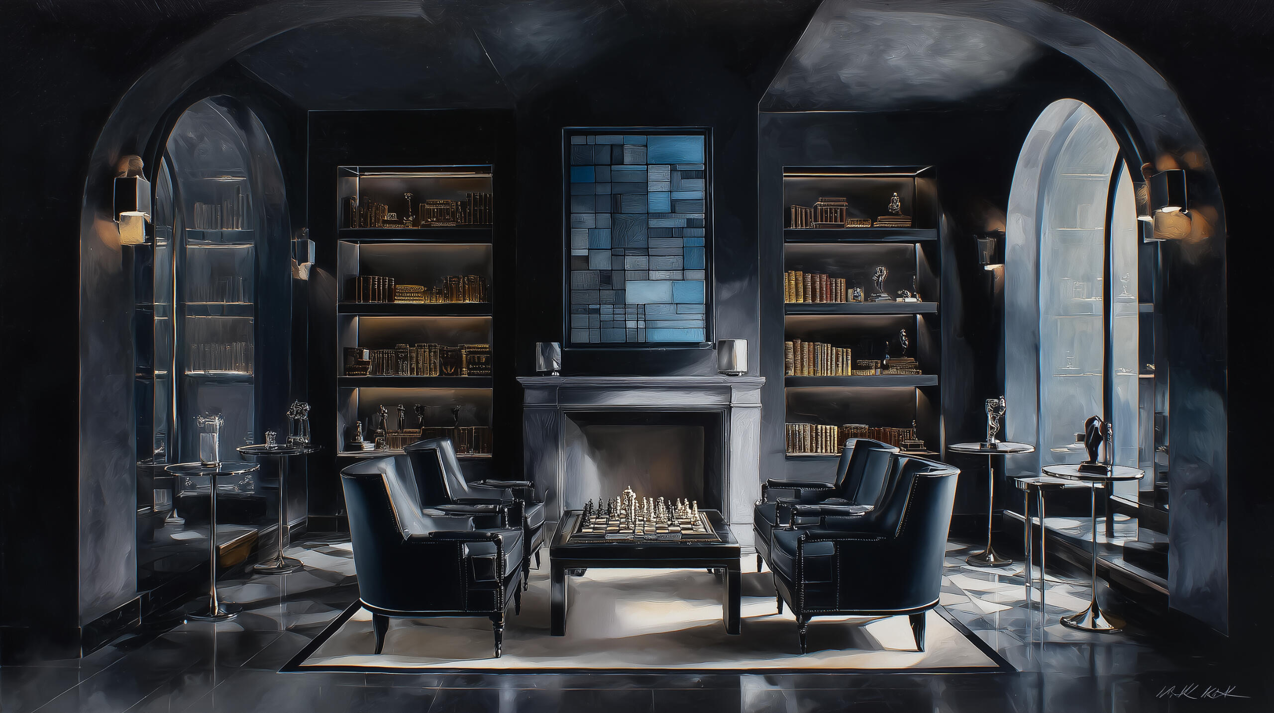 Maison Solenne Student Lounge. Source: Midjourney